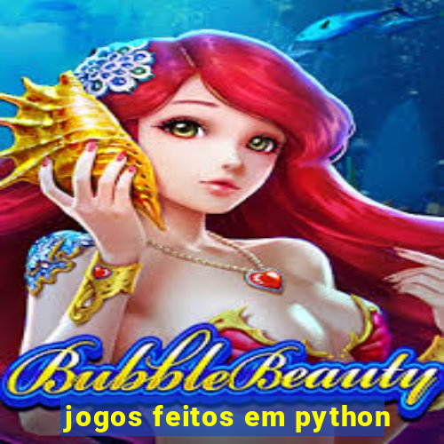 jogos feitos em python